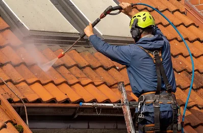 Démoussage et hydrofuge de toiture à Mognéville